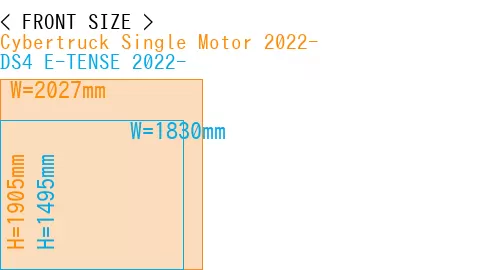 #Cybertruck Single Motor 2022- + DS4 E-TENSE 2022-